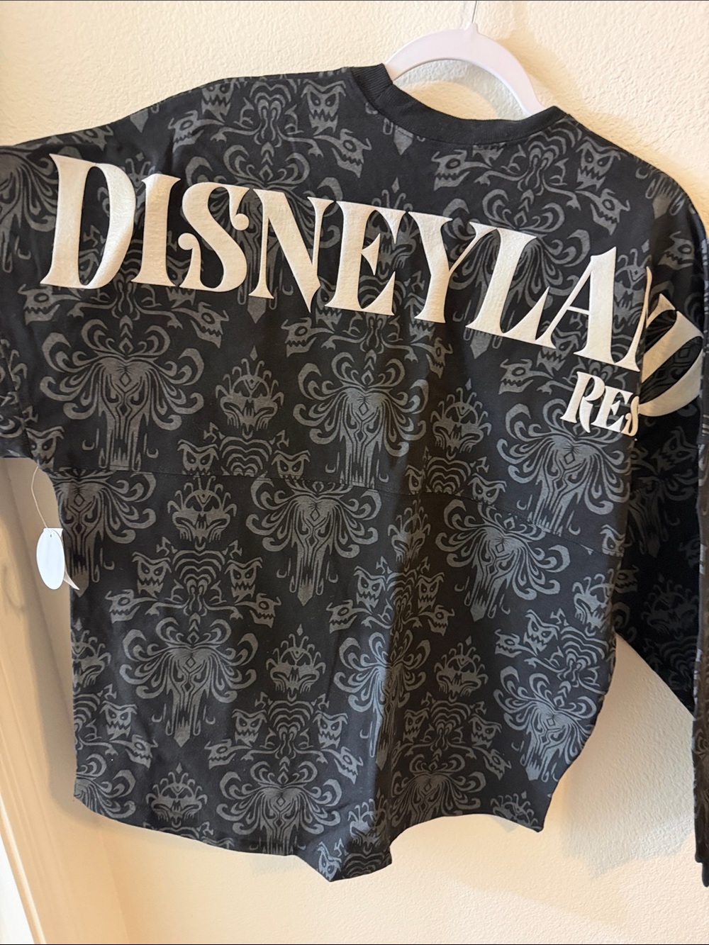 Disneyland The Haunted Mansion glow in the dark Spirit Jersey